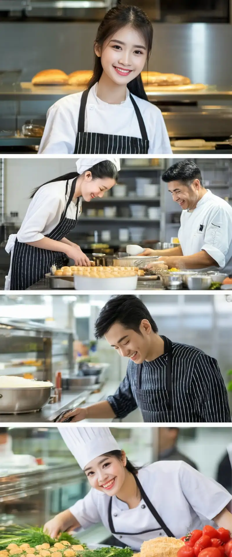 Azubis bei der Arbeit